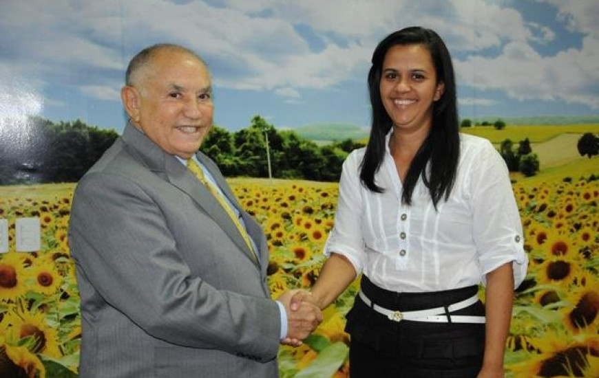 Governador recebe Nágela