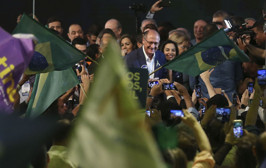  Alckmin disse que quer ser presidente para unir o país