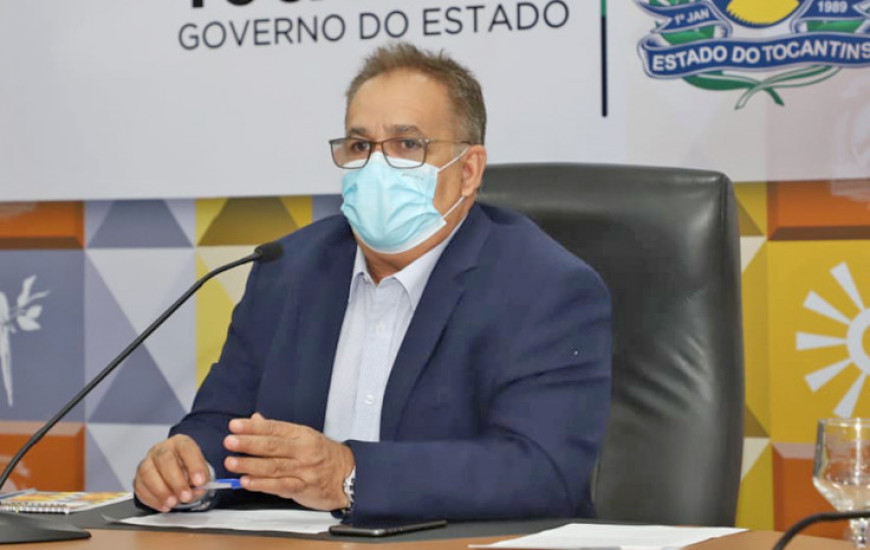 Secretário-executivo da Governadoria, Divino Allan.