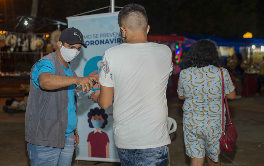 Primeiro dia de atendimento no Bosque dos Pioneiros ocorreu no último domingo,18