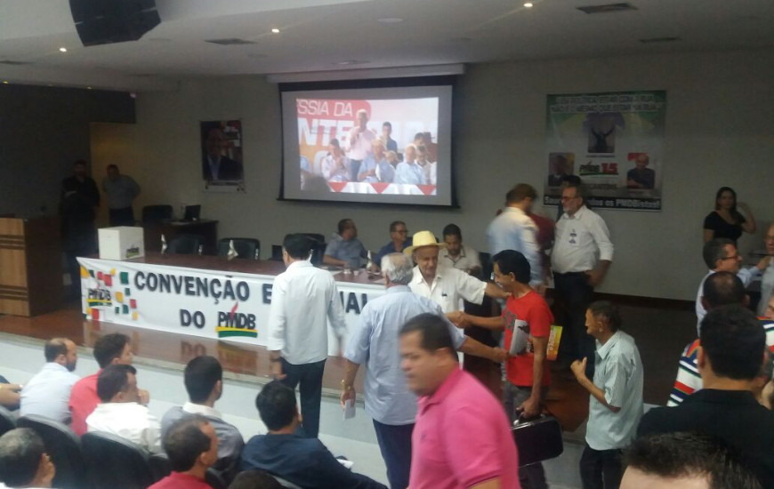 Convenção do PMDB Tocantins acontece nesta 6ª