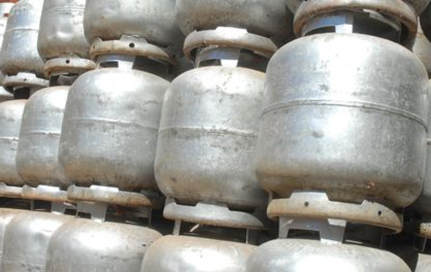Os reajustes dos botijões até 13 kg passarão a ser trimestrais