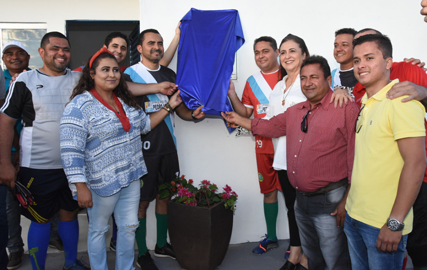 Inauguração do Estádio Municipal Ricardo Alves de Carvalho (Ricardão).