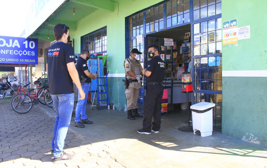 Agentes do Governo do Tocantins repassaram informações aos estabelecimentos.