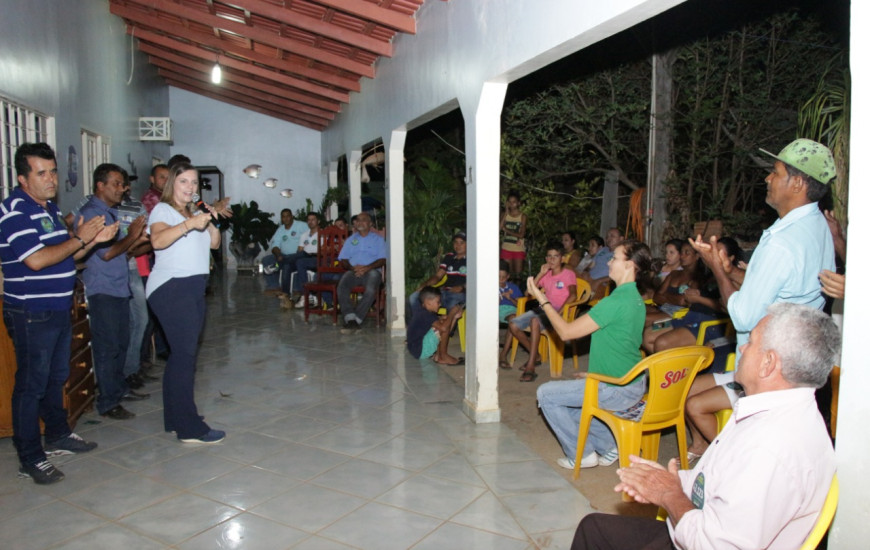 Candidata cumpre agenda no Sudeste do Estado