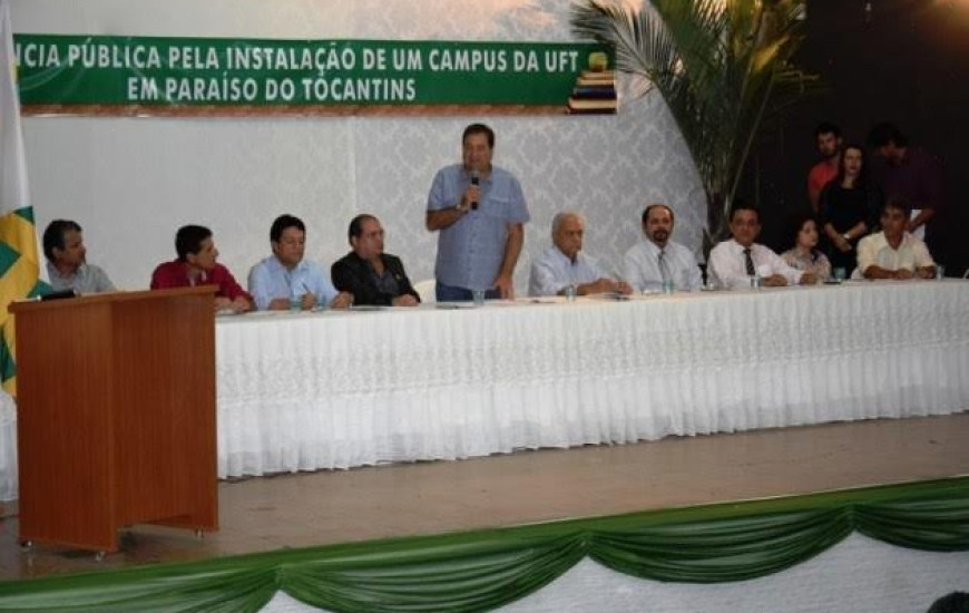 Audiência foi realizada em Paraíso