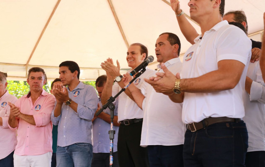 Nesta sexta-feira, 11, Vicentinho visitou mais cidades do norte tocantinense