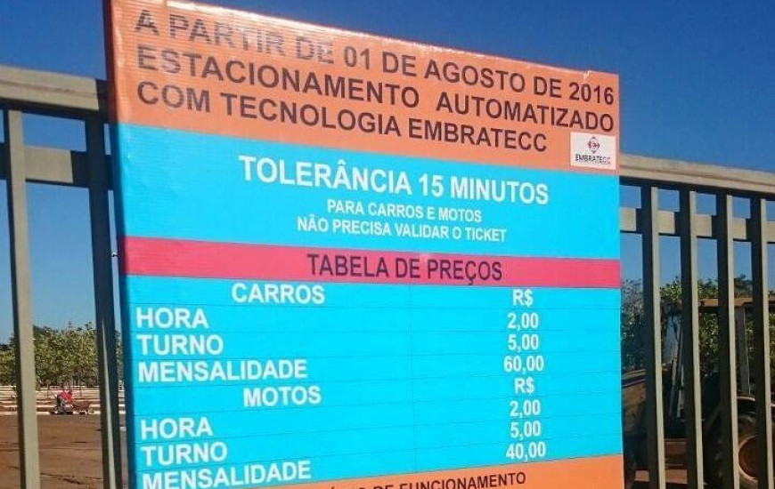 Estacionamento da Ulbra será pago