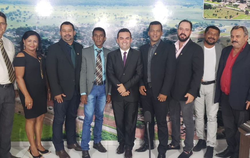 Parlamentares que compõe nova Mesa Diretora de Cariri