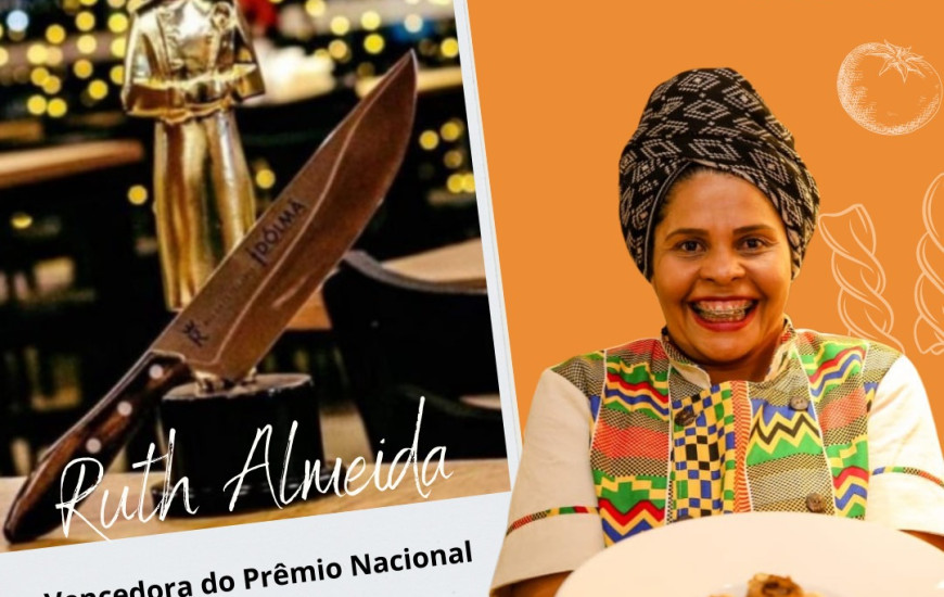 Ruth é chef de cozinha, consultora e pesquisadora da culinária afroindígena