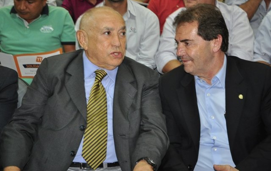 Paulinho da Força (SDD) e Siqueira (PSDB) na AL
