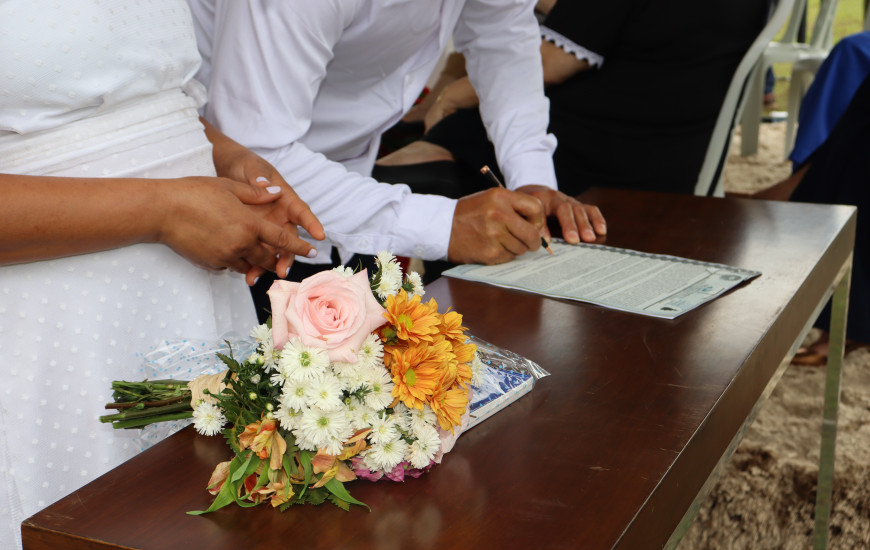 Casamentos serão realizados no dia 30 de abril, às 9 horas, em Palmas