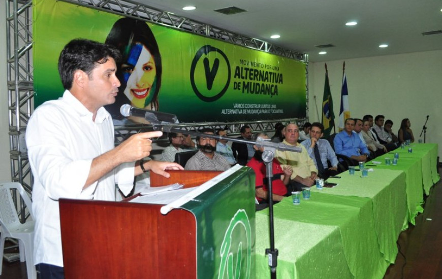 Marcelo Lelis é o pre-candidato do PV ao governo