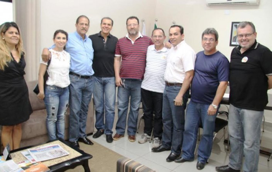 Grupo se encontrou ontem