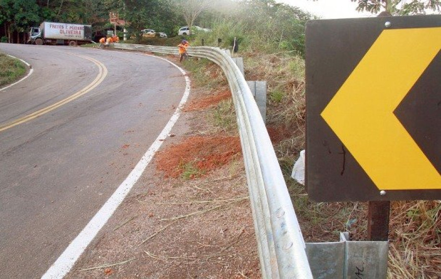 Sinalização está sendo revitalizada