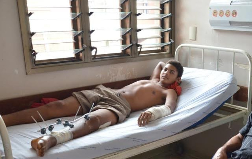 Paciente de Pindorama está há um mês no HGP