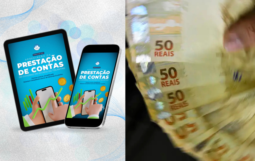 O e-book mostra como os recursos (dinheiro) foi usado pelo governo estadual