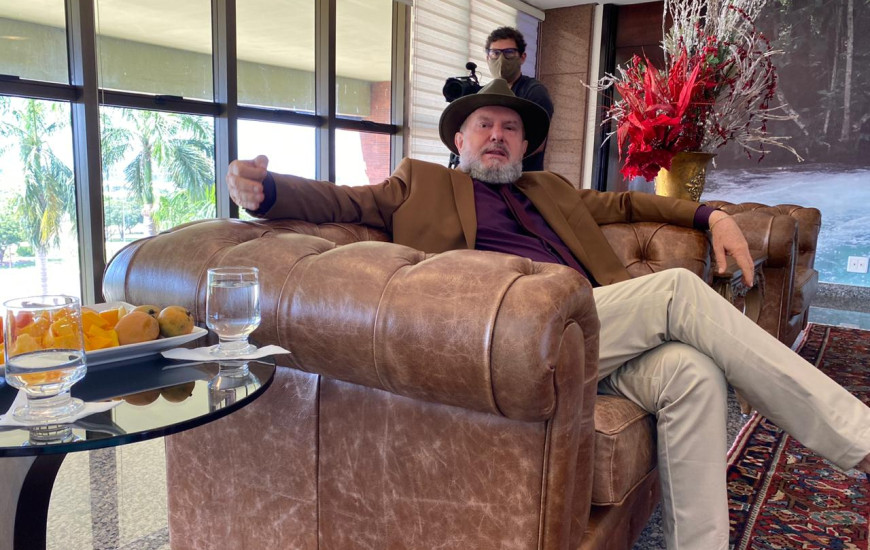 O governador concedeu entrevista ao Portal na quarta-feira, 30.