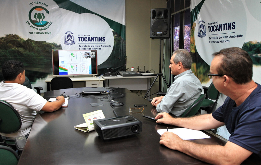  Técnicos da Semarh participam da vídeoconferência com a ANA