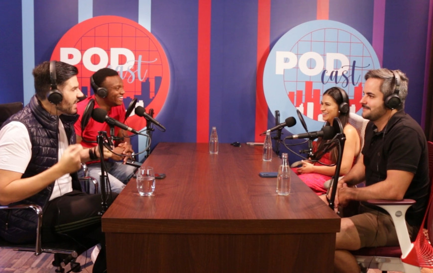 Podcast é apresentado por Alex Monteiro e por Diogo Vitório