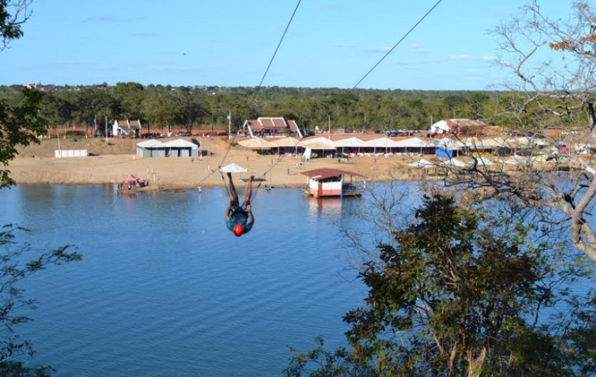 Praia do Dominguinhos, em Paranã