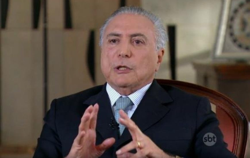 Presidente interino Michel Temer