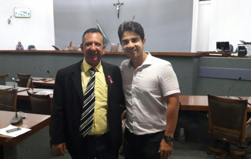 Deputado recebe visita de prefeito eleito
