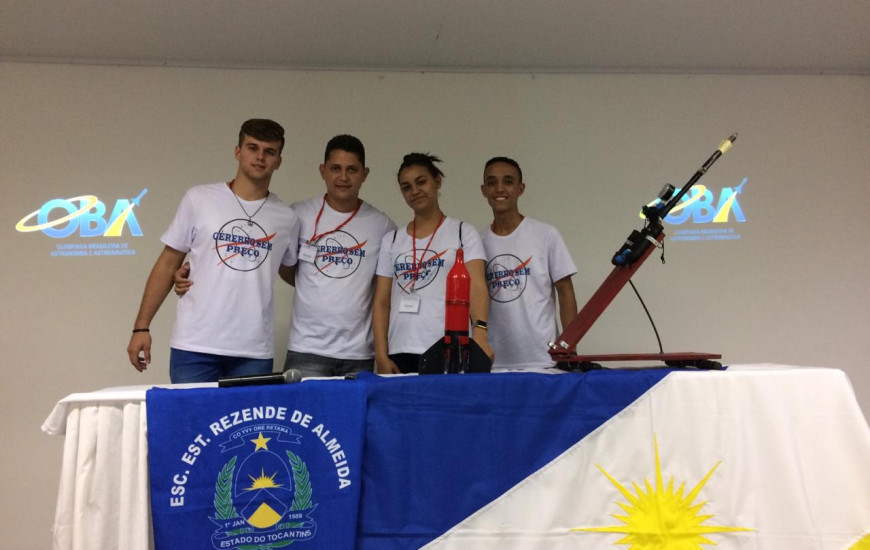 Equipe vencedora da 13ª Edição da Mostra 