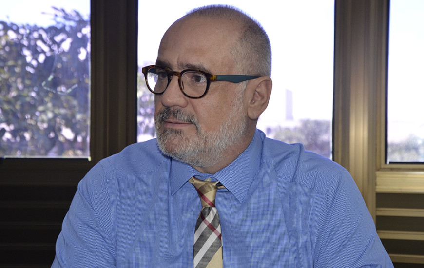 Secretário Estadual da Saúde, Edgar Tollini.