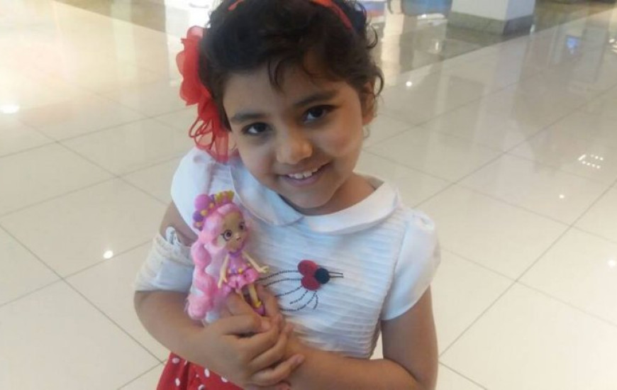 Sophia está internada em SP