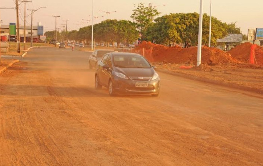 Um sentido da pista foi liberado nesta 4ª