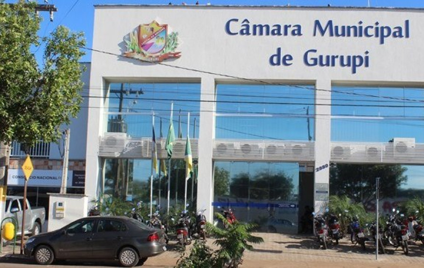 Fachada da Câmara Municipal de Gurupi 