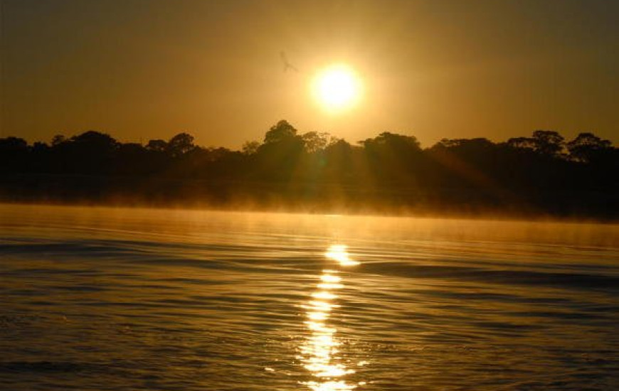 Pôr do sol em Caseara