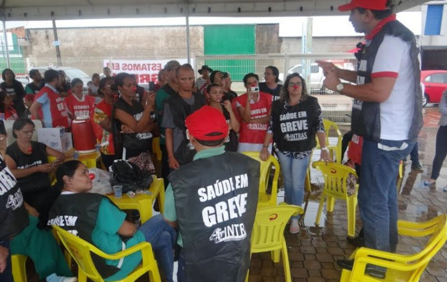 Protesto em Palmas foi em frente o HGP