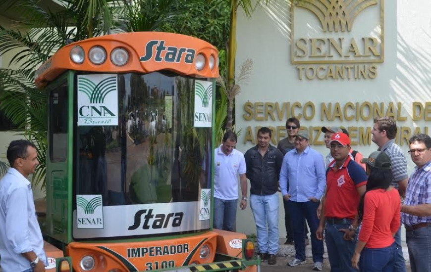 Treinamento é realizado em máquina simuladora