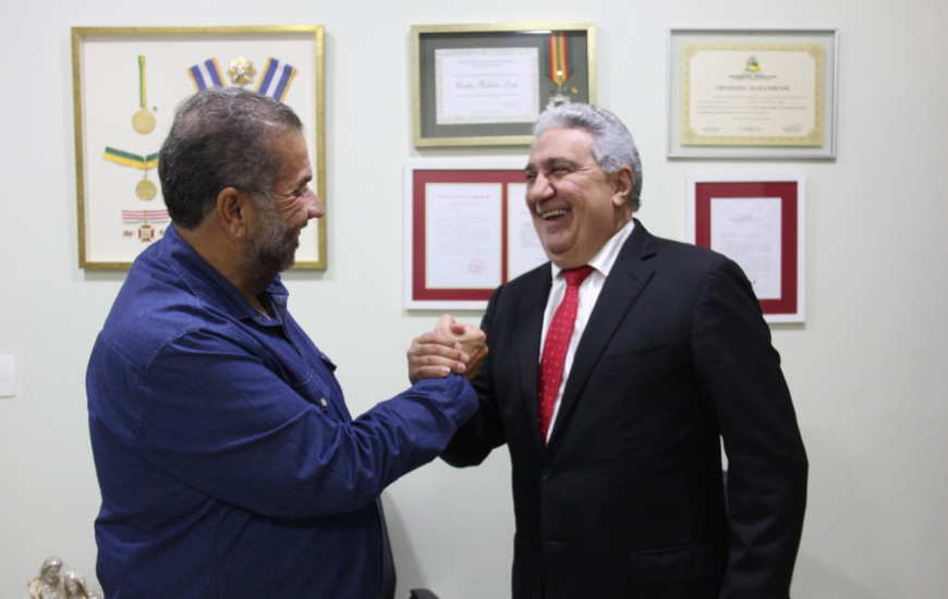 Laurez e Carlos Lupi/ Foto: Divulgação