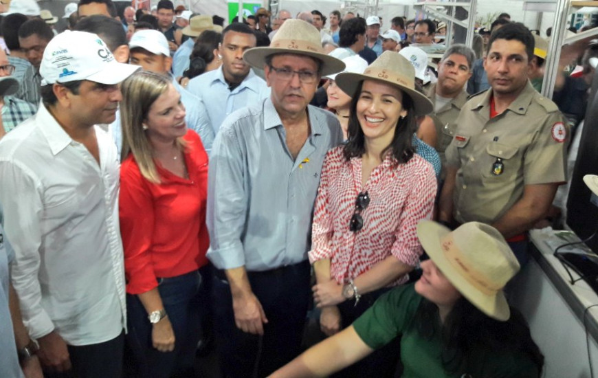 Governador abre oficialmente a Agrotins