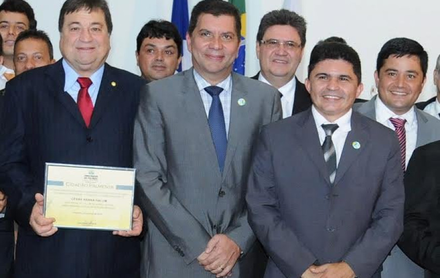 Deputado foi um dos homenageados