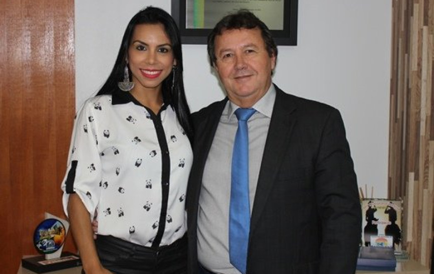 Deputado Vilmar e Érika Ferraz