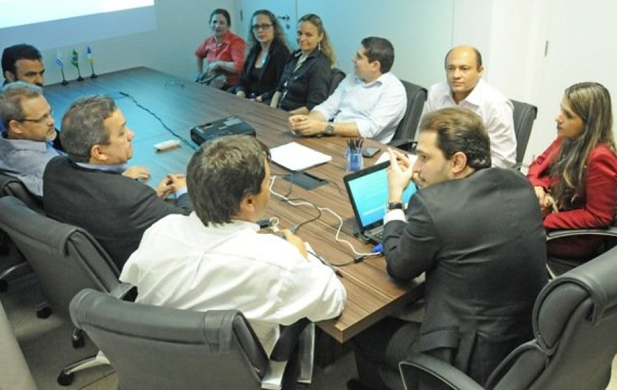 Reunião sobre sistema na Sefin