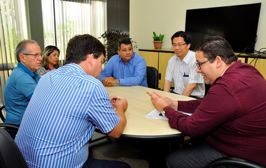 Reunião de Geferson Barros com Sindessto