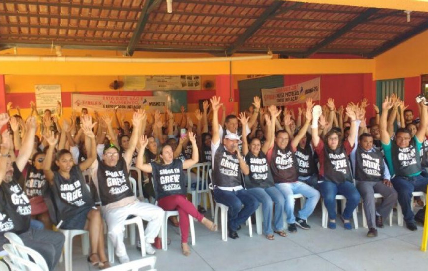 Assembleia geral define greve a partir do dia 9