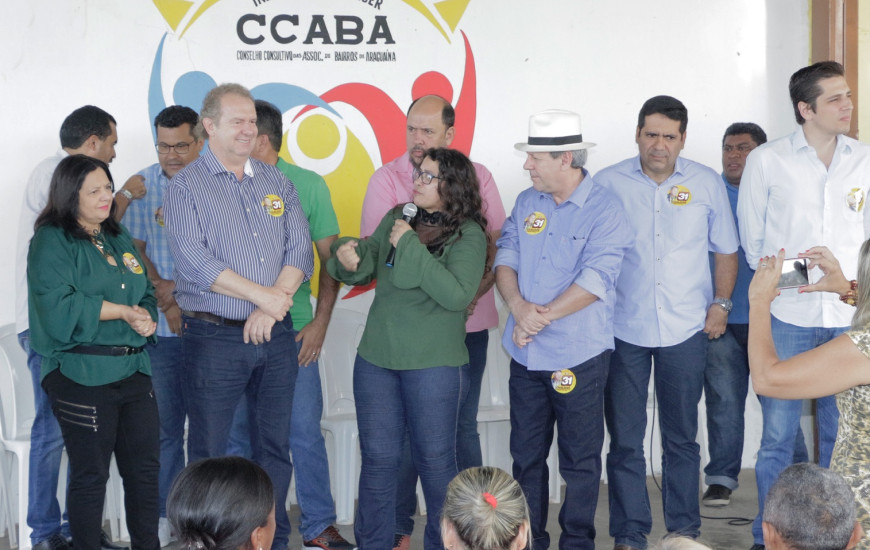 “Para nós, o Carlesse é esperança, sobretudo do movimento comunitário", disse