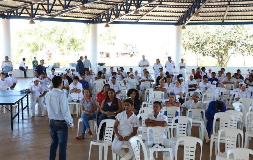 Sesi realizou ação em fábrica de Paraíso