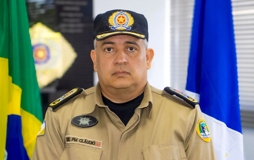 O coronel Cláudio Thomaz assume nesta terça como comandante-geral da PMTO