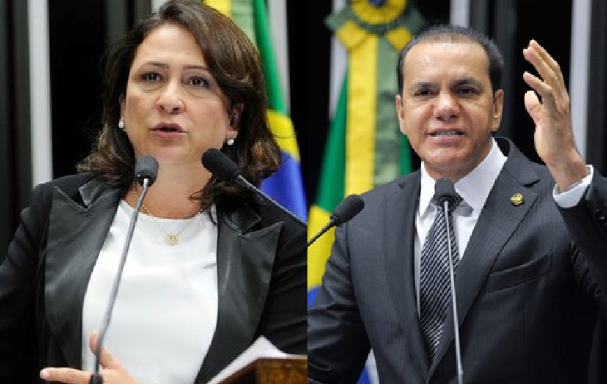 Senadores Kátia Abreu e Ataídes Oliveira