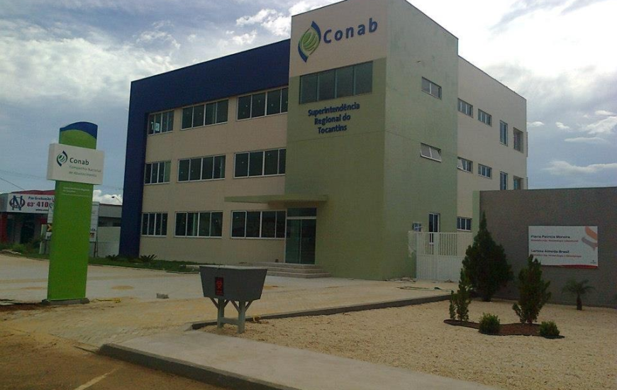 Vagas do concurso da Conab para o Tocantins são para Palmas