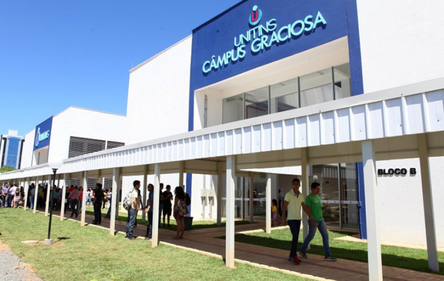 Candidatos podem fazer a inscrição no site da Unitins