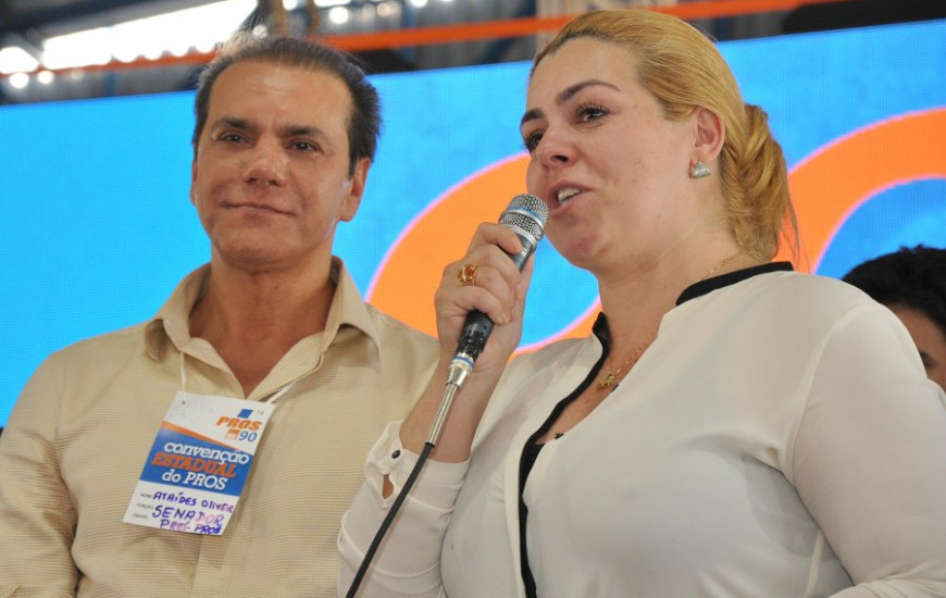 Cinthia Ribeiro é a candidata a vice de Ataídes