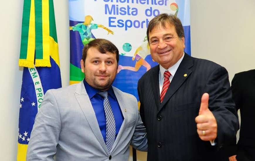João Derly e César Halum